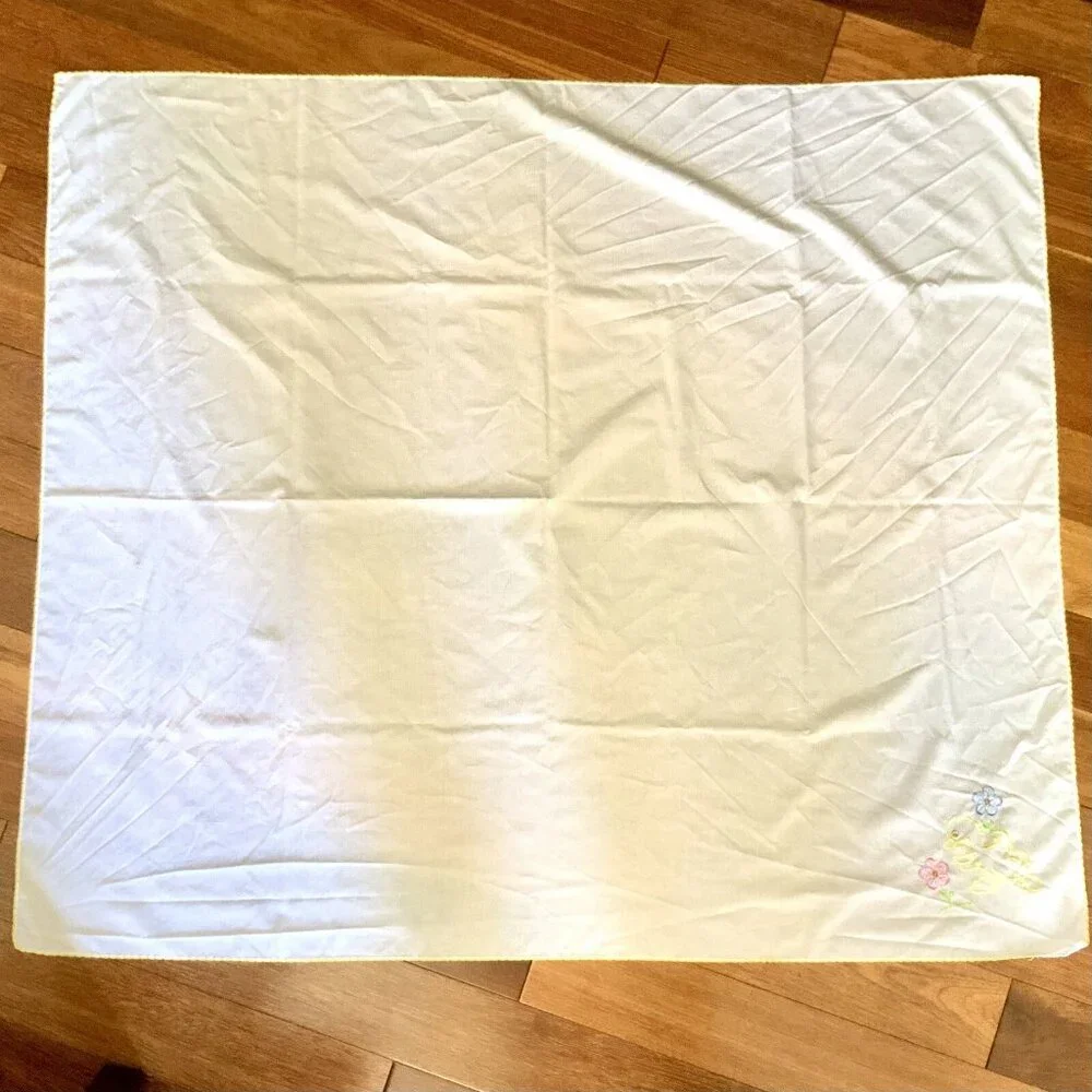 Lot 4 Vtg Baby Lovie Cuddle Blanket Carter White Copper Burp Cloth Gerber Onesie